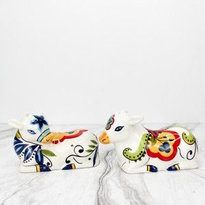 Tabletop Unlimited ESPAÑA Bocca Cow Salt and Pepper Shaker